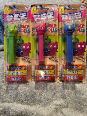 Set of 3 Ugly Dolls Pez Dispensers 2019 Retired